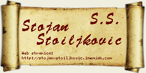 Stojan Stoiljković vizit kartica